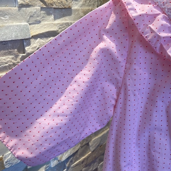 Plum Blossoms Vintage Nightgown - Picture 3 of 6